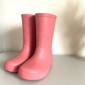 NWT Zara pink toddler rain boots